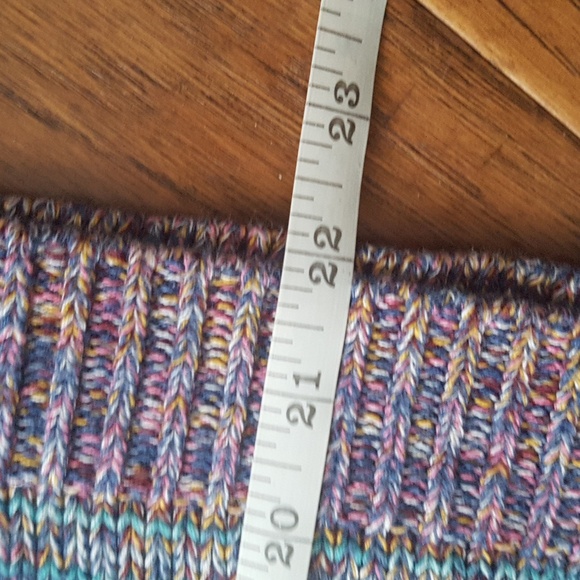 GAP 100% Cotton Women's Marl Knit Boat Neck Sweater Multicolour Size XL - Picture 6 of 15